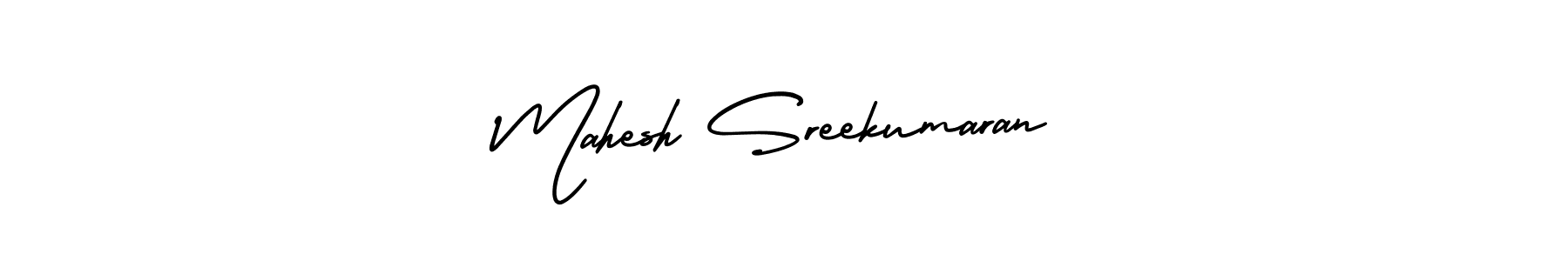 Also we have Mahesh Sreekumaran name is the best signature style. Create professional handwritten signature collection using AmerikaSignatureDemo-Regular autograph style. Mahesh Sreekumaran signature style 3 images and pictures png