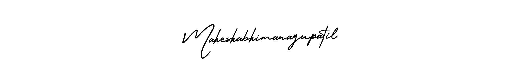 You should practise on your own different ways (AmerikaSignatureDemo-Regular) to write your name (Maheshabhimanayupatil) in signature. don't let someone else do it for you. Maheshabhimanayupatil signature style 3 images and pictures png