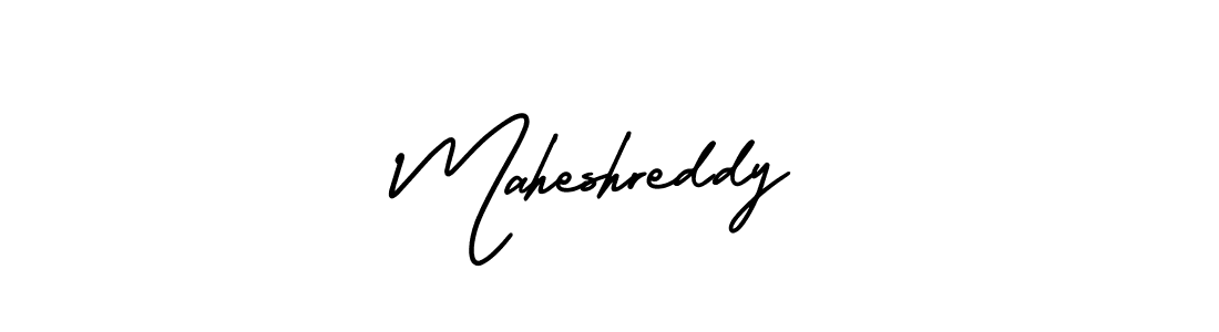 It looks lik you need a new signature style for name Maheshreddy. Design unique handwritten (AmerikaSignatureDemo-Regular) signature with our free signature maker in just a few clicks. Maheshreddy signature style 3 images and pictures png