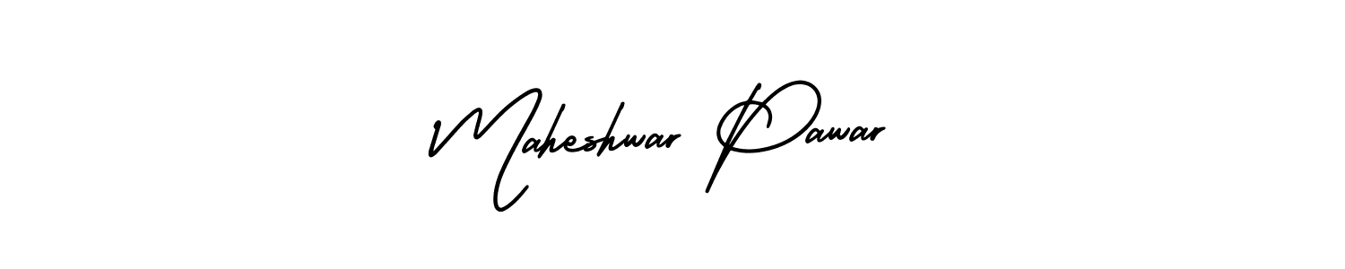 Make a beautiful signature design for name Maheshwar Pawar. Use this online signature maker to create a handwritten signature for free. Maheshwar Pawar signature style 3 images and pictures png
