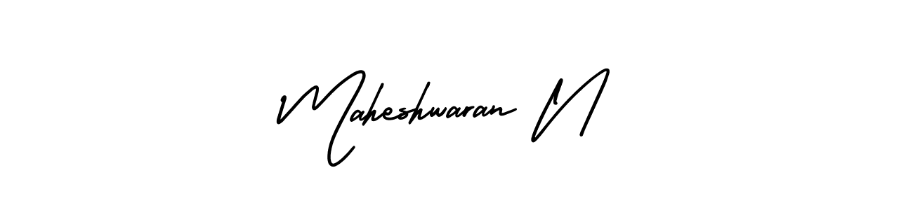 See photos of Maheshwaran N official signature by Spectra . Check more albums & portfolios. Read reviews & check more about AmerikaSignatureDemo-Regular font. Maheshwaran N signature style 3 images and pictures png