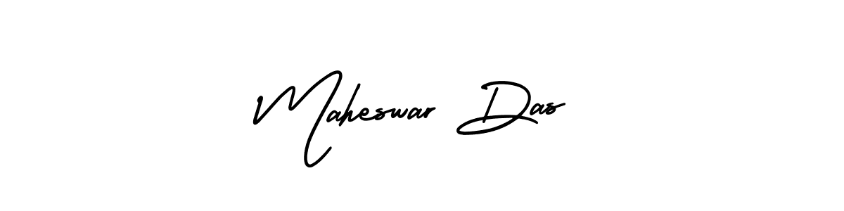 Maheswar Das stylish signature style. Best Handwritten Sign (AmerikaSignatureDemo-Regular) for my name. Handwritten Signature Collection Ideas for my name Maheswar Das. Maheswar Das signature style 3 images and pictures png