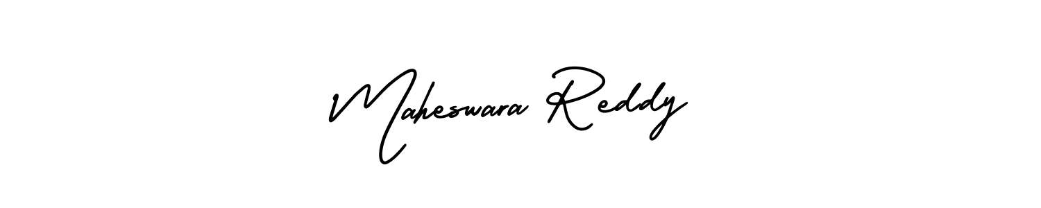 Also we have Maheswara Reddy name is the best signature style. Create professional handwritten signature collection using AmerikaSignatureDemo-Regular autograph style. Maheswara Reddy signature style 3 images and pictures png