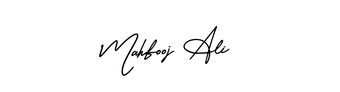 You should practise on your own different ways (AmerikaSignatureDemo-Regular) to write your name (Mahfooj Ali) in signature. don't let someone else do it for you. Mahfooj Ali signature style 3 images and pictures png