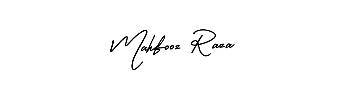 Make a beautiful signature design for name Mahfooz Raza. Use this online signature maker to create a handwritten signature for free. Mahfooz Raza signature style 3 images and pictures png