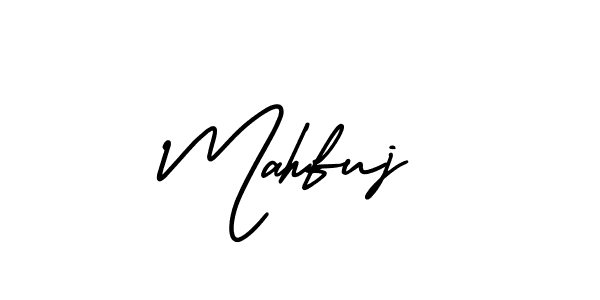Create a beautiful signature design for name Mahfuj. With this signature (AmerikaSignatureDemo-Regular) fonts, you can make a handwritten signature for free. Mahfuj signature style 3 images and pictures png