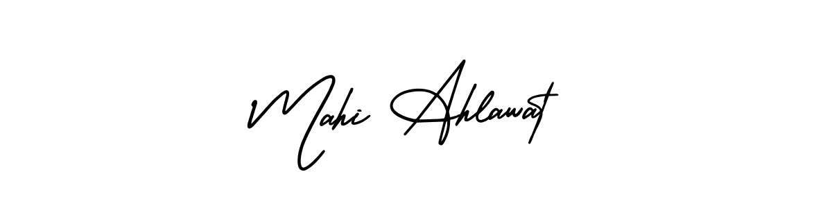 How to make Mahi Ahlawat signature? AmerikaSignatureDemo-Regular is a professional autograph style. Create handwritten signature for Mahi Ahlawat name. Mahi Ahlawat signature style 3 images and pictures png