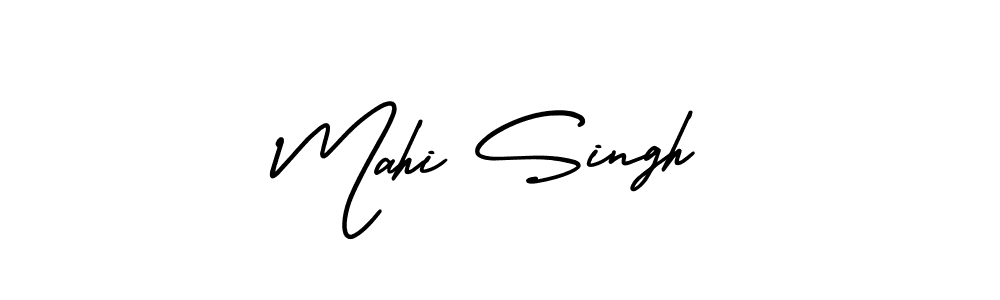 Similarly AmerikaSignatureDemo-Regular is the best handwritten signature design. Signature creator online .You can use it as an online autograph creator for name Mahi Singh. Mahi Singh signature style 3 images and pictures png