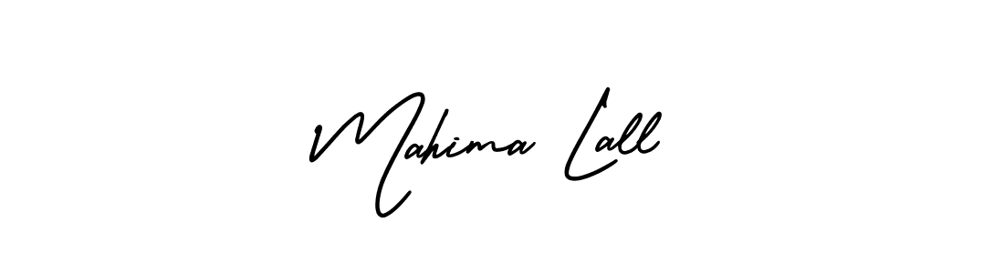 See photos of Mahima Lall official signature by Spectra . Check more albums & portfolios. Read reviews & check more about AmerikaSignatureDemo-Regular font. Mahima Lall signature style 3 images and pictures png