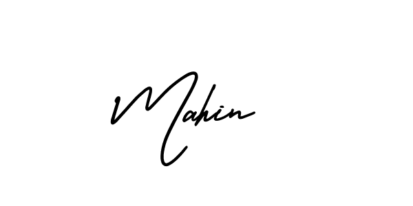 if you are searching for the best signature style for your name Mahin . so please give up your signature search. here we have designed multiple signature styles  using AmerikaSignatureDemo-Regular. Mahin  signature style 3 images and pictures png