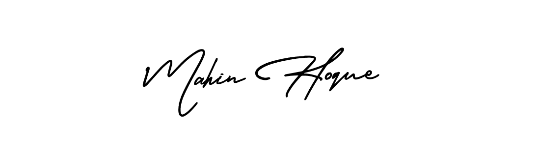 Create a beautiful signature design for name Mahin Hoque. With this signature (AmerikaSignatureDemo-Regular) fonts, you can make a handwritten signature for free. Mahin Hoque signature style 3 images and pictures png