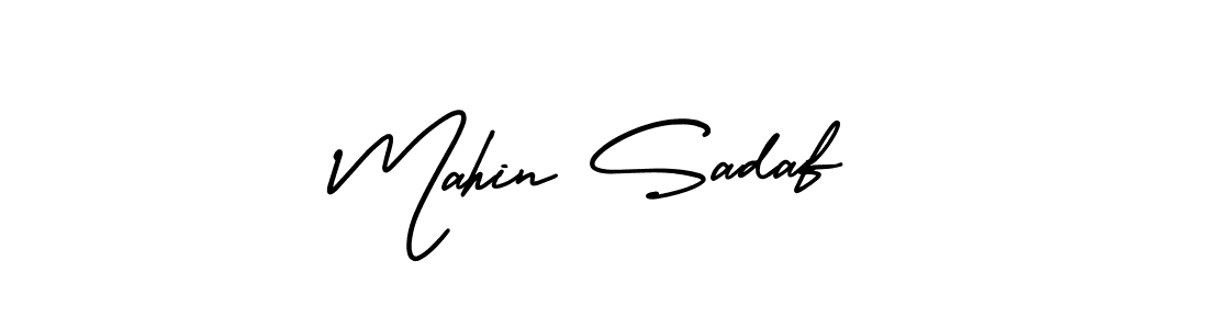 How to Draw Mahin Sadaf signature style? AmerikaSignatureDemo-Regular is a latest design signature styles for name Mahin Sadaf. Mahin Sadaf signature style 3 images and pictures png