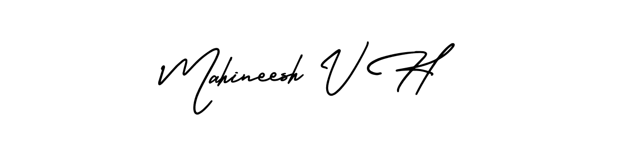 Check out images of Autograph of Mahineesh V H name. Actor Mahineesh V H Signature Style. AmerikaSignatureDemo-Regular is a professional sign style online. Mahineesh V H signature style 3 images and pictures png
