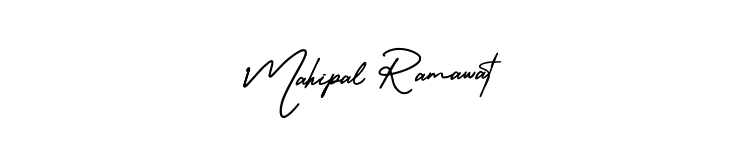 Similarly AmerikaSignatureDemo-Regular is the best handwritten signature design. Signature creator online .You can use it as an online autograph creator for name Mahipal Ramawat. Mahipal Ramawat signature style 3 images and pictures png