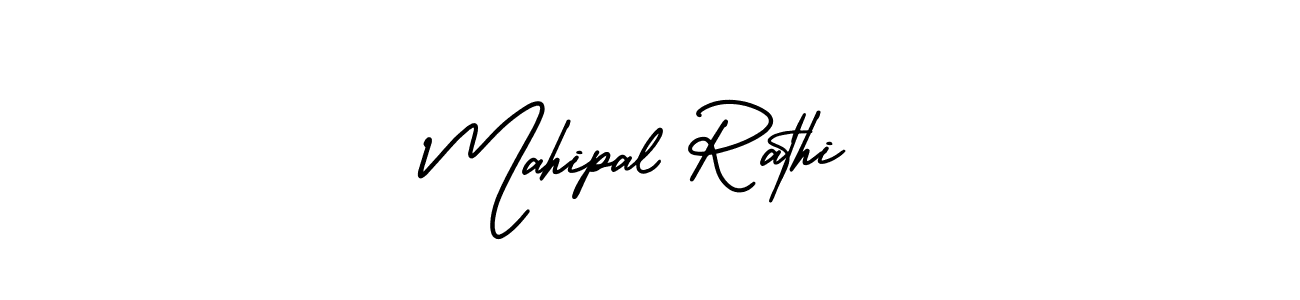 Create a beautiful signature design for name Mahipal Rathi. With this signature (AmerikaSignatureDemo-Regular) fonts, you can make a handwritten signature for free. Mahipal Rathi signature style 3 images and pictures png