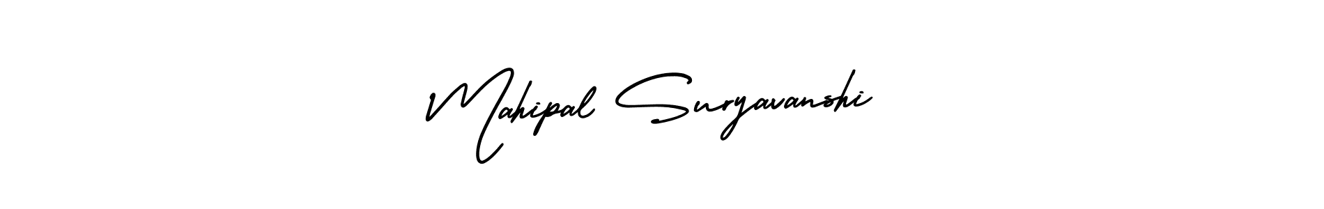 Make a short Mahipal Suryavanshi signature style. Manage your documents anywhere anytime using AmerikaSignatureDemo-Regular. Create and add eSignatures, submit forms, share and send files easily. Mahipal Suryavanshi signature style 3 images and pictures png