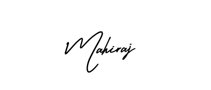 Similarly AmerikaSignatureDemo-Regular is the best handwritten signature design. Signature creator online .You can use it as an online autograph creator for name Mahiraj. Mahiraj signature style 3 images and pictures png