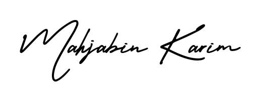 Create your official email sign-off with Mahjabin Karim name in AmerikaSignatureDemo-Regular style. Crisp, clean, and perfectly legible across all screens. Mahjabin Karim signature style 3 images and pictures png