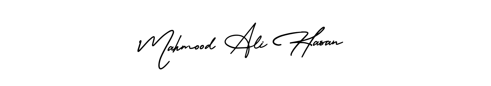 This is the best signature style for the Mahmood Ali Hasan name. Also you like these signature font (AmerikaSignatureDemo-Regular). Mix name signature. Mahmood Ali Hasan signature style 3 images and pictures png