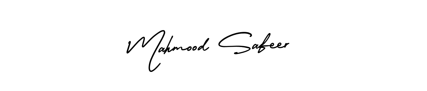 Design your own signature with our free online signature maker. With this signature software, you can create a handwritten (AmerikaSignatureDemo-Regular) signature for name Mahmood Safeer. Mahmood Safeer signature style 3 images and pictures png