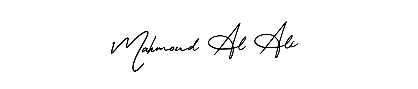 The best way (AmerikaSignatureDemo-Regular) to make a short signature is to pick only two or three words in your name. The name Mahmoud Al Ali include a total of six letters. For converting this name. Mahmoud Al Ali signature style 3 images and pictures png