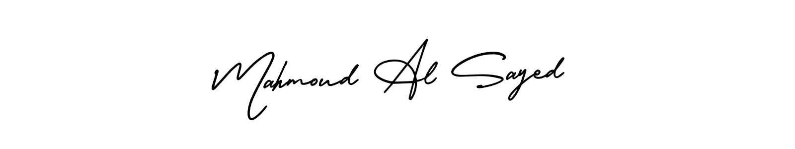 How to make Mahmoud Al Sayed signature? AmerikaSignatureDemo-Regular is a professional autograph style. Create handwritten signature for Mahmoud Al Sayed name. Mahmoud Al Sayed signature style 3 images and pictures png