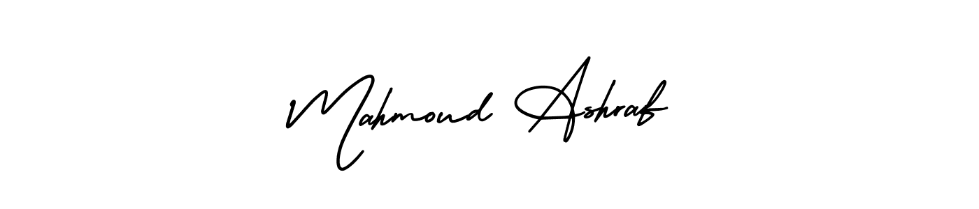 You should practise on your own different ways (AmerikaSignatureDemo-Regular) to write your name (Mahmoud Ashraf) in signature. don't let someone else do it for you. Mahmoud Ashraf signature style 3 images and pictures png