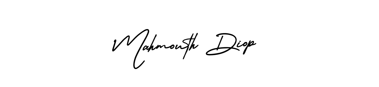 It looks lik you need a new signature style for name Mahmouth Diop. Design unique handwritten (AmerikaSignatureDemo-Regular) signature with our free signature maker in just a few clicks. Mahmouth Diop signature style 3 images and pictures png