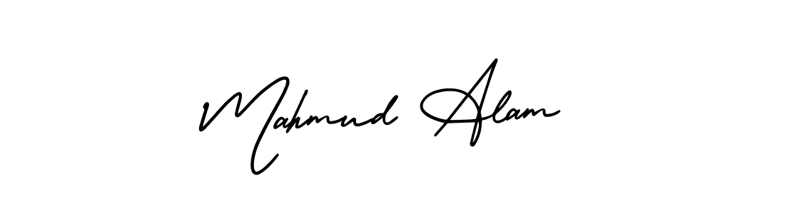 Design your own signature with our free online signature maker. With this signature software, you can create a handwritten (AmerikaSignatureDemo-Regular) signature for name Mahmud Alam. Mahmud Alam signature style 3 images and pictures png