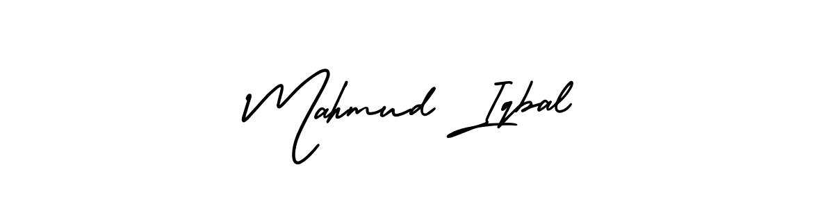 Use a signature maker to create a handwritten signature online. With this signature software, you can design (AmerikaSignatureDemo-Regular) your own signature for name Mahmud Iqbal. Mahmud Iqbal signature style 3 images and pictures png