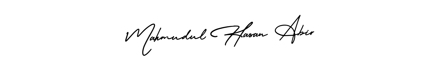 Design your own signature with our free online signature maker. With this signature software, you can create a handwritten (AmerikaSignatureDemo-Regular) signature for name Mahmudul Hasan Abir. Mahmudul Hasan Abir signature style 3 images and pictures png