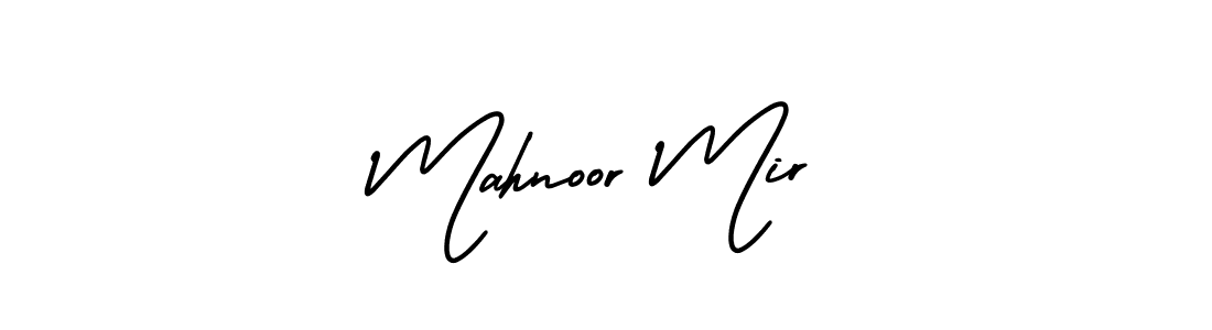 Also You can easily find your signature by using the search form. We will create Mahnoor Mir name handwritten signature images for you free of cost using AmerikaSignatureDemo-Regular sign style. Mahnoor Mir signature style 3 images and pictures png