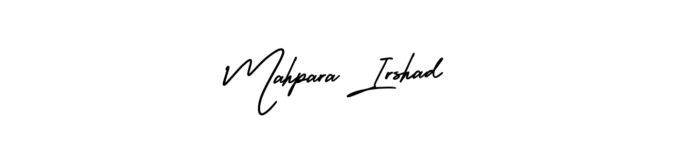 Make a beautiful signature design for name Mahpara Irshad. Use this online signature maker to create a handwritten signature for free. Mahpara Irshad signature style 3 images and pictures png