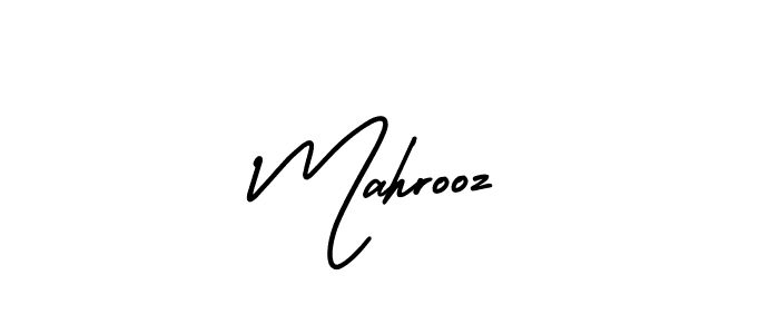 How to make Mahrooz signature? AmerikaSignatureDemo-Regular is a professional autograph style. Create handwritten signature for Mahrooz name. Mahrooz signature style 3 images and pictures png
