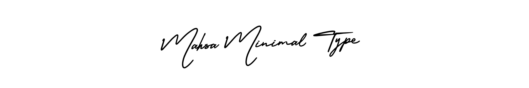 Similarly AmerikaSignatureDemo-Regular is the best handwritten signature design. Signature creator online .You can use it as an online autograph creator for name Mahsa Minimal Type. Mahsa Minimal Type signature style 3 images and pictures png