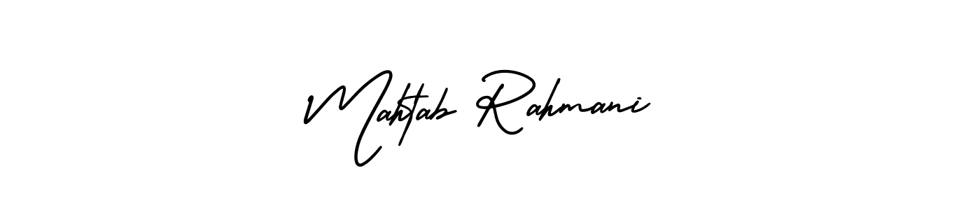 Also we have Mahtab Rahmani name is the best signature style. Create professional handwritten signature collection using AmerikaSignatureDemo-Regular autograph style. Mahtab Rahmani signature style 3 images and pictures png