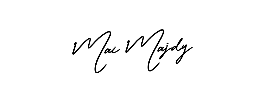 Here are the top 10 professional signature styles for the name Mai Majdy. These are the best autograph styles you can use for your name. Mai Majdy signature style 3 images and pictures png