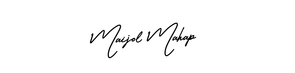 Make a beautiful signature design for name Maijol Mahap. With this signature (AmerikaSignatureDemo-Regular) style, you can create a handwritten signature for free. Maijol Mahap signature style 3 images and pictures png