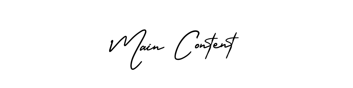 Best and Professional Signature Style for Main Content. AmerikaSignatureDemo-Regular Best Signature Style Collection. Main Content signature style 3 images and pictures png