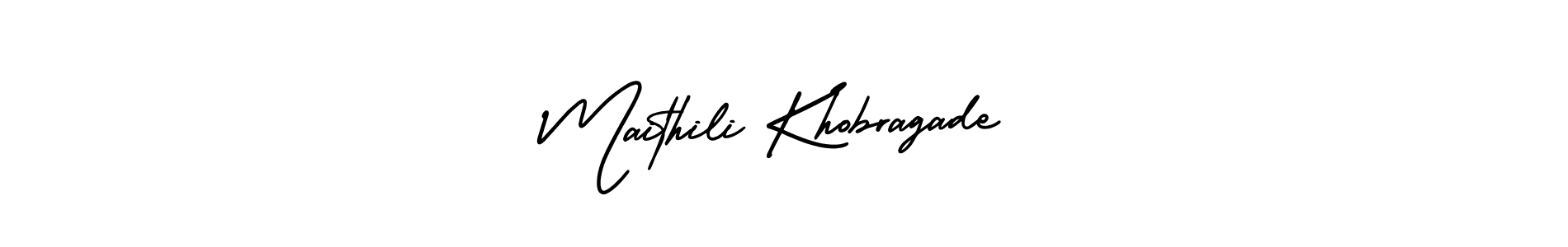 You can use this online signature creator to create a handwritten signature for the name Maithili Khobragade. This is the best online autograph maker. Maithili Khobragade signature style 3 images and pictures png