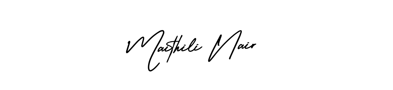 Similarly AmerikaSignatureDemo-Regular is the best handwritten signature design. Signature creator online .You can use it as an online autograph creator for name Maithili Nair. Maithili Nair signature style 3 images and pictures png