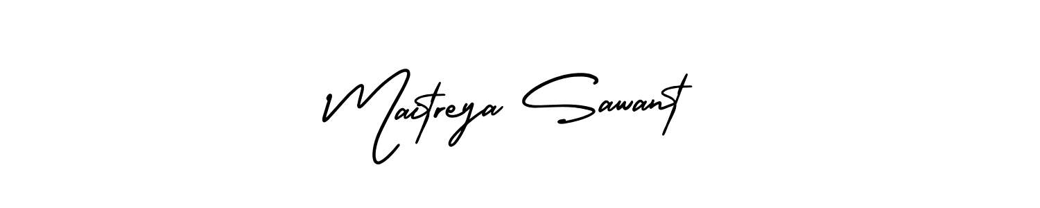 Once you've used our free online signature maker to create your best signature AmerikaSignatureDemo-Regular style, it's time to enjoy all of the benefits that Maitreya Sawant name signing documents. Maitreya Sawant signature style 3 images and pictures png