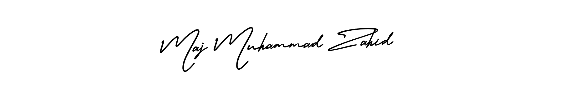 Once you've used our free online signature maker to create your best signature AmerikaSignatureDemo-Regular style, it's time to enjoy all of the benefits that Maj Muhammad Zahid name signing documents. Maj Muhammad Zahid signature style 3 images and pictures png