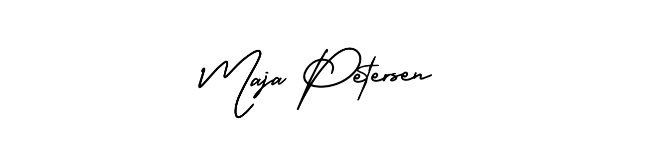 Also You can easily find your signature by using the search form. We will create Maja Petersen name handwritten signature images for you free of cost using AmerikaSignatureDemo-Regular sign style. Maja Petersen signature style 3 images and pictures png