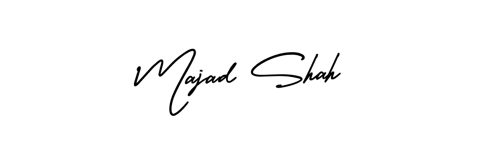 How to make Majad Shah signature? AmerikaSignatureDemo-Regular is a professional autograph style. Create handwritten signature for Majad Shah name. Majad Shah signature style 3 images and pictures png