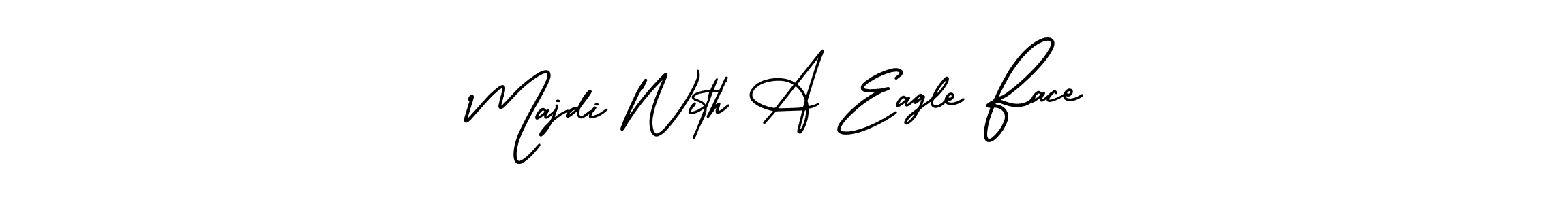 How to make Majdi With A Eagle Face signature? AmerikaSignatureDemo-Regular is a professional autograph style. Create handwritten signature for Majdi With A Eagle Face name. Majdi With A Eagle Face signature style 3 images and pictures png