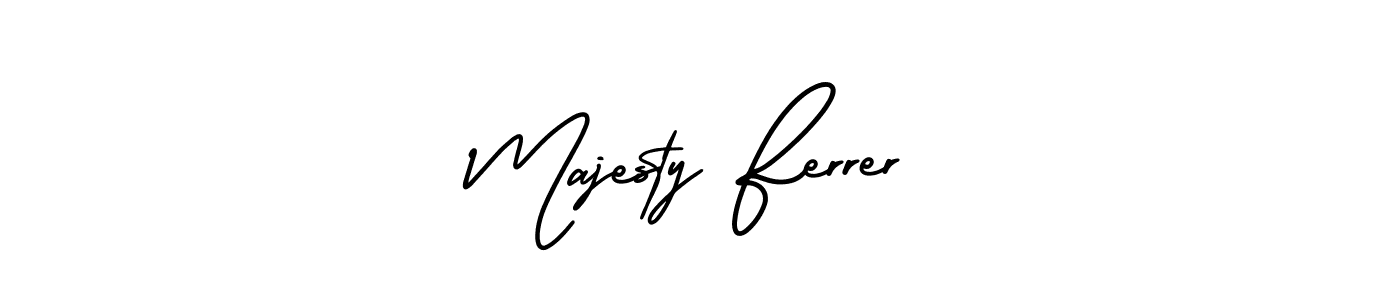 Make a beautiful signature design for name Majesty Ferrer. Use this online signature maker to create a handwritten signature for free. Majesty Ferrer signature style 3 images and pictures png