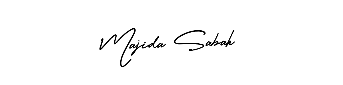 if you are searching for the best signature style for your name Majida Sabah. so please give up your signature search. here we have designed multiple signature styles  using AmerikaSignatureDemo-Regular. Majida Sabah signature style 3 images and pictures png