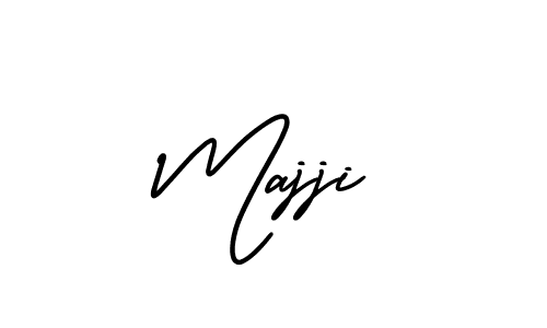 Create a beautiful signature design for name Majji. With this signature (AmerikaSignatureDemo-Regular) fonts, you can make a handwritten signature for free. Majji signature style 3 images and pictures png