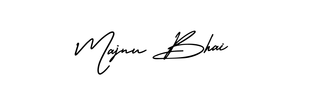 It looks lik you need a new signature style for name Majnu Bhai. Design unique handwritten (AmerikaSignatureDemo-Regular) signature with our free signature maker in just a few clicks. Majnu Bhai signature style 3 images and pictures png